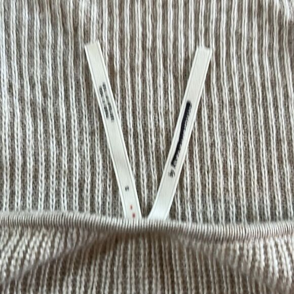 Anthropologie Fringe Sleeved Ivory Knit Blouse Top size Small - Picture 5 of 6